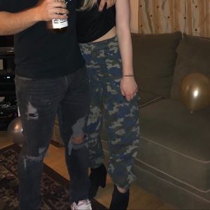 Cargo Camo Pants